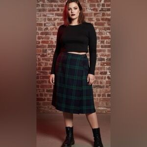 Laird-Portch Of Scotland Tartan Plaid Skirt